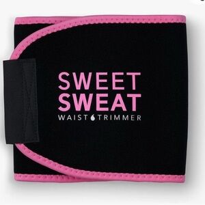 Sweet Sweat Waist Trimmer in Black and Pink